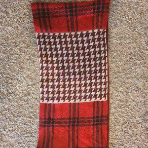 Woolrich Plaid Cowl Scarf